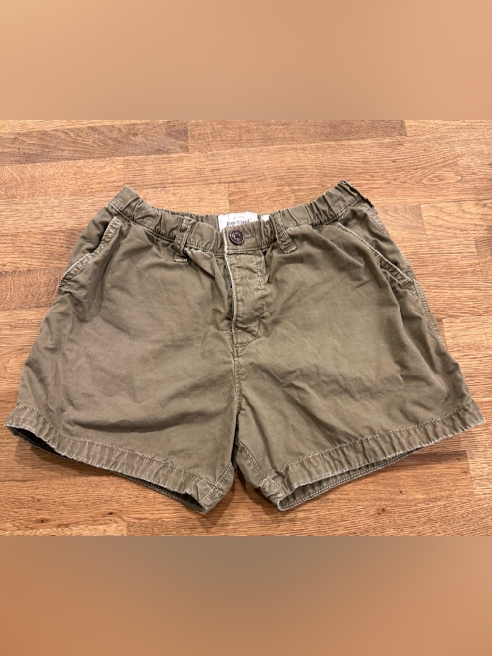 Abercrombie & Fitch Olive Green Casual Shorts